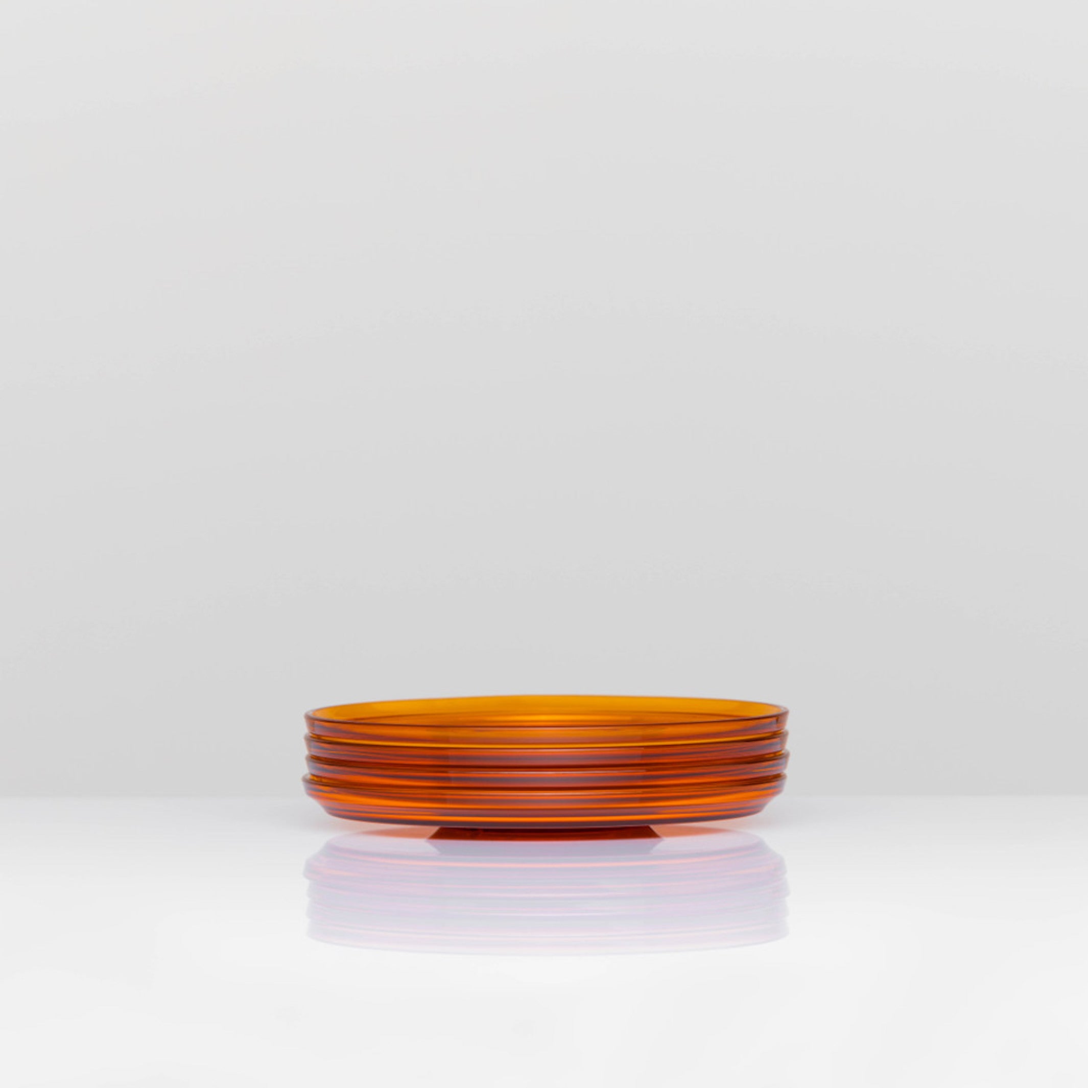 HuskeeRenew - Universal Saucer - 4 Pack - Amber
