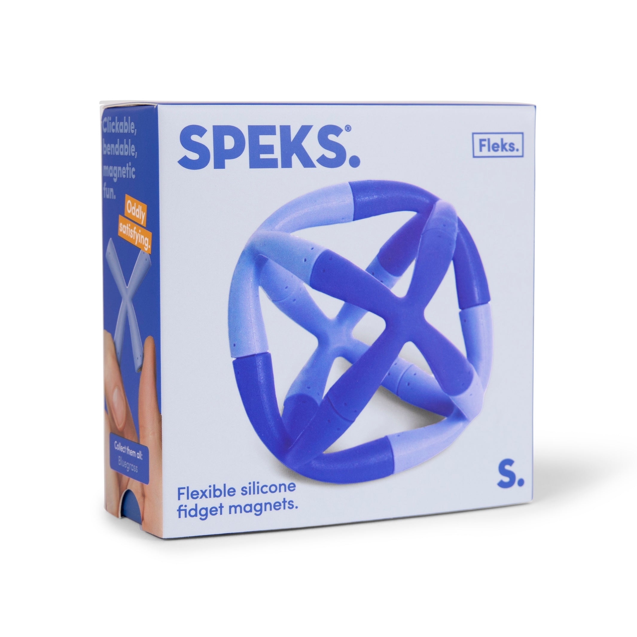 Fleks - Flexible Silicone Fidget Magnets - Bluegrass