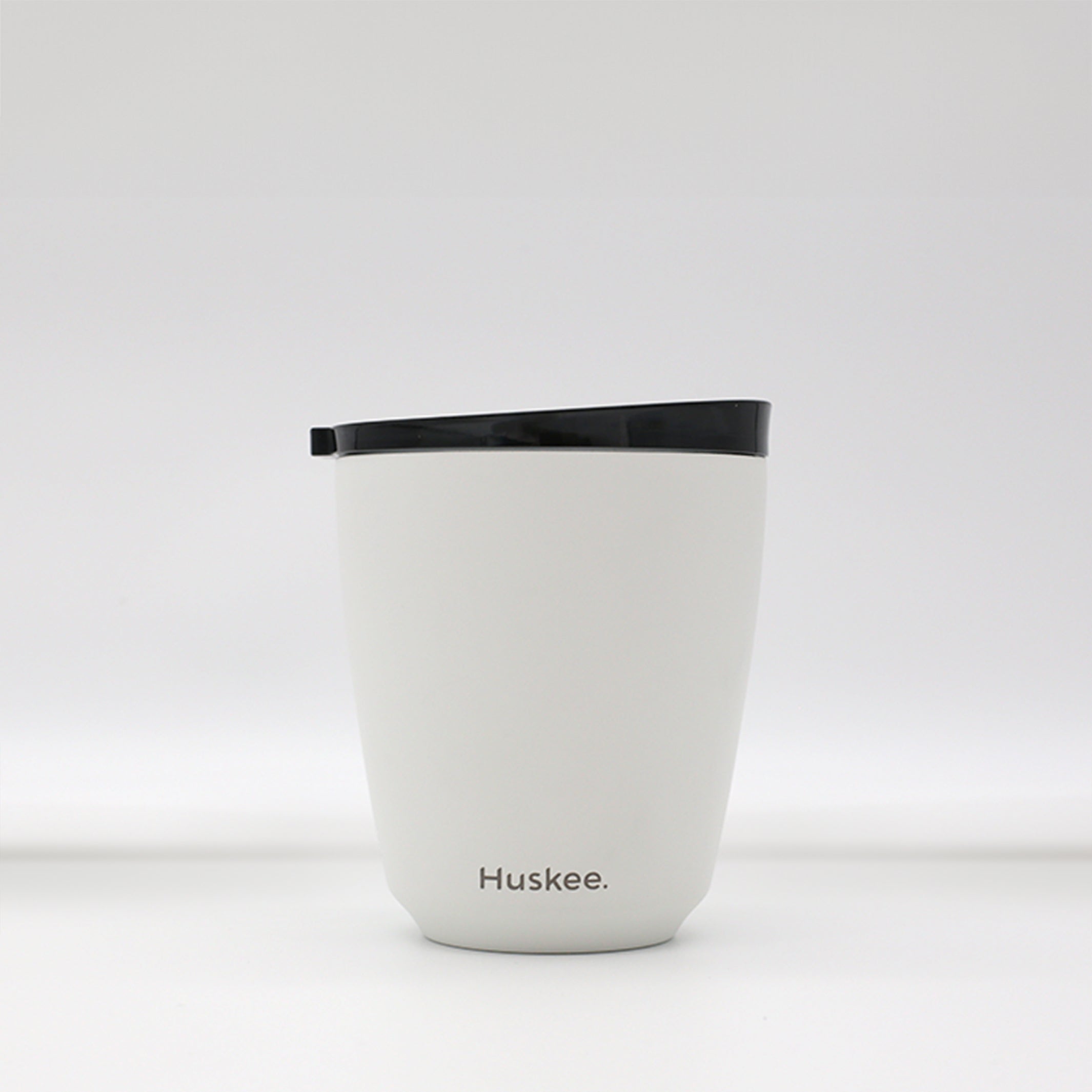 HuskeeSteel & Stopper Lid - 8oz/24cl - White