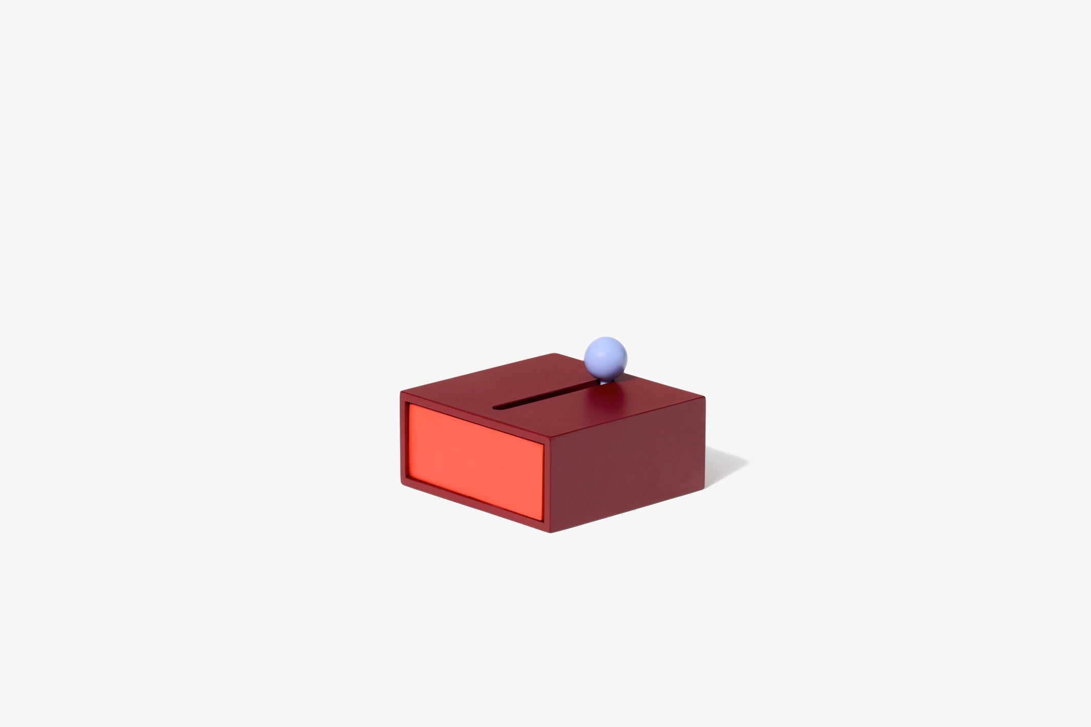 Cache Slide Box - Small - Red/Orange