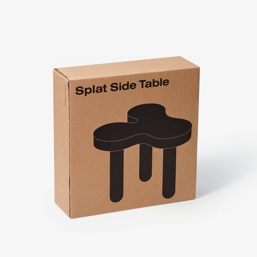 Splat Side Table - Short - Chartreuse