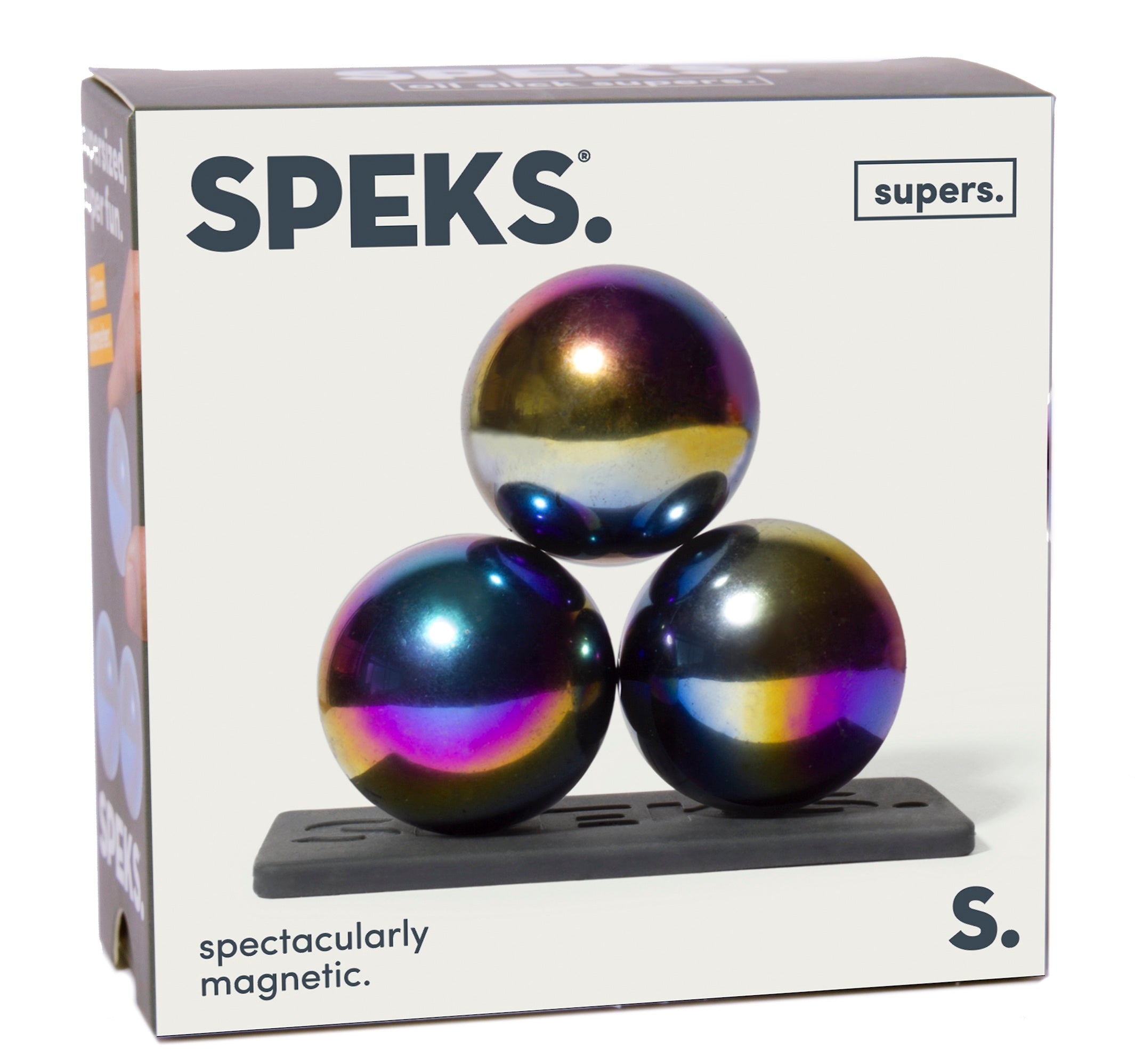 Supers - Set of 3 Giant Magnet Balls - Oil Slick
