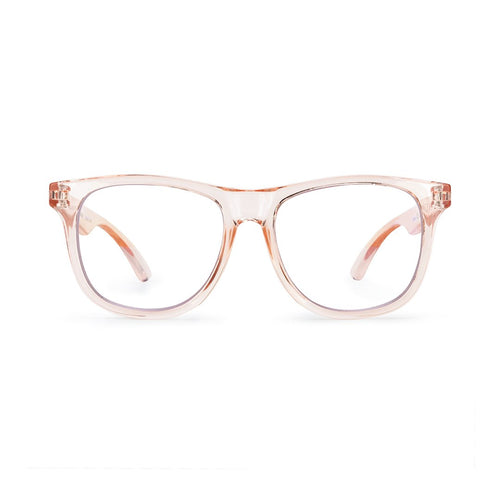 Hipsterkid Blue Light Blocking Glasses - Blush (3-6 years)