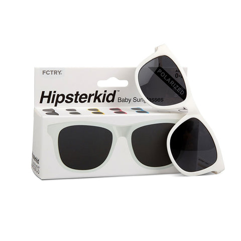 Hipsterkid Golds Aviator Kids Sunglasses - Clear (3-6 years)