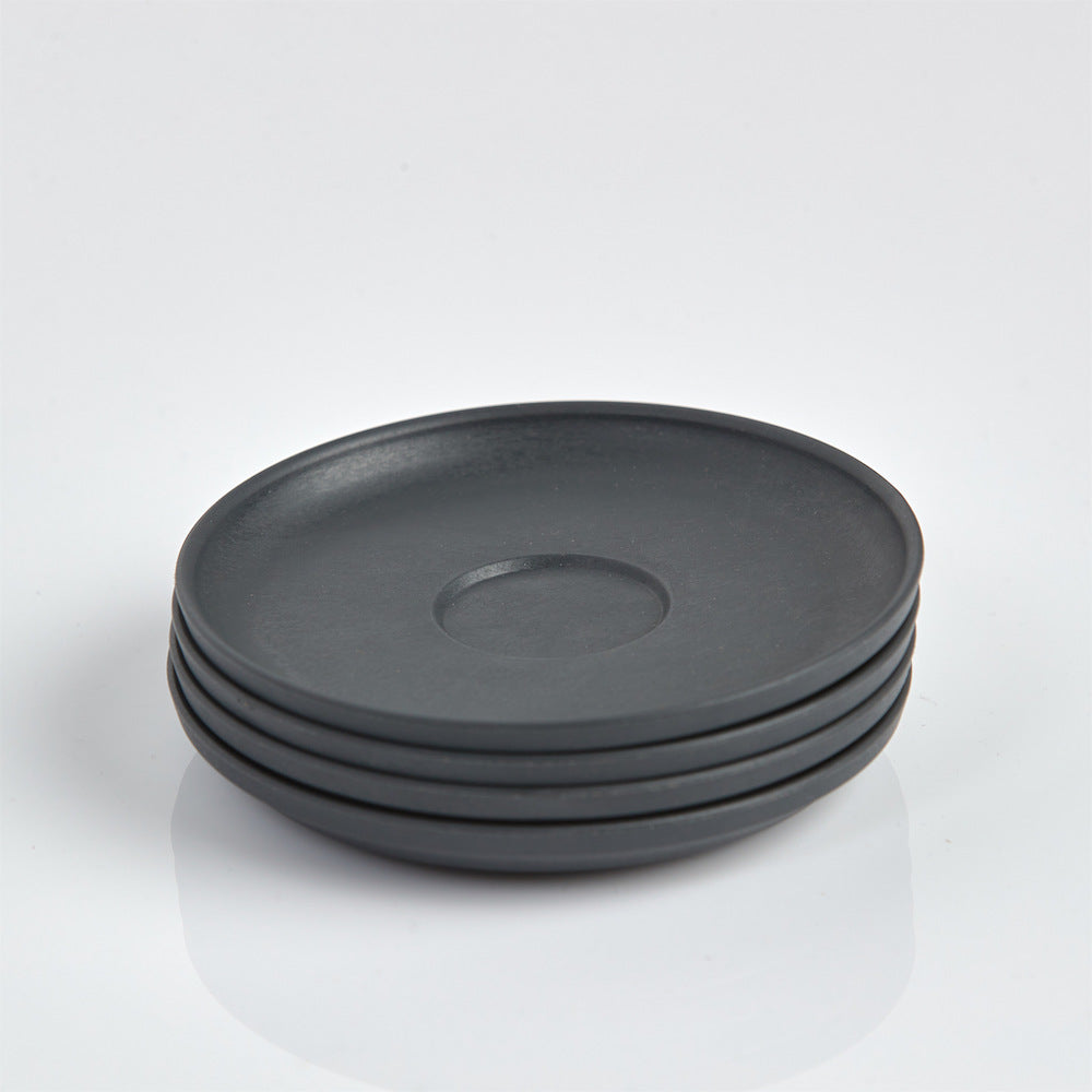 HuskeeCup Saucer - 3oz/9cl - 4 Pack - Charcoal