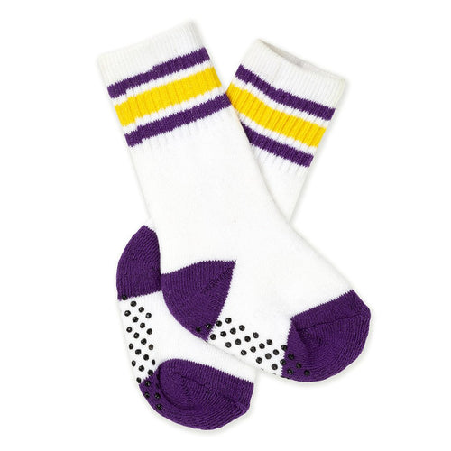 Knee-High Baby Socks - Athletic Purple