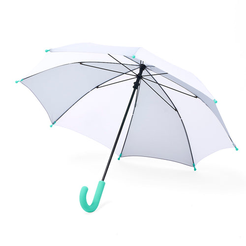 Hipsterkid Umbrella - Grey & White