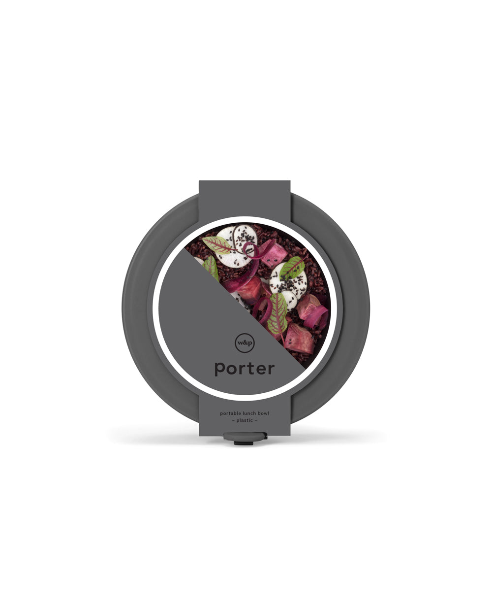 Porter - Bowl Plastic - Charcoal