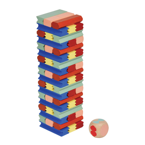 Blue Ribbon Toys - Tumbling Tower - Mixed Colors