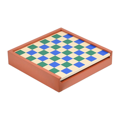 Blue Ribbon Toys - Double Sided Chess Checker - Mixed Colors