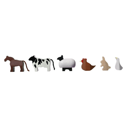 Blue Ribbon Toys - Farm Animals - Mixed Colors