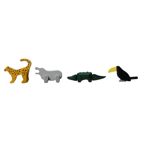 Blue Ribbon Toys - Jungle Animals - Mixed Colors