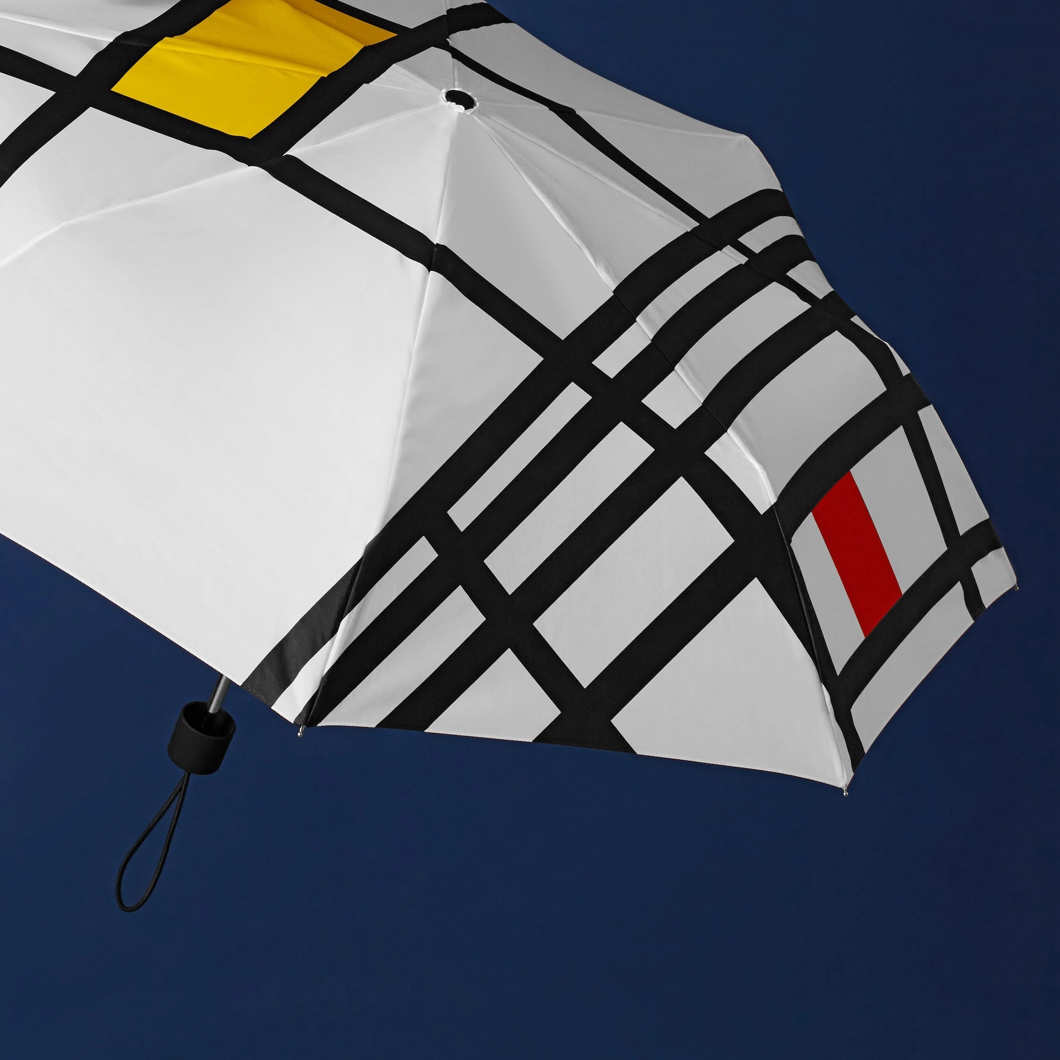 Mondrian Mini Umbrella - White