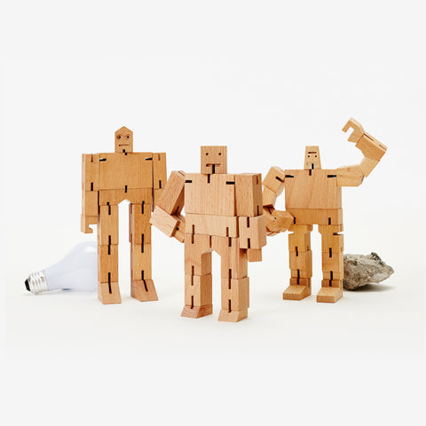 Cubebot - Small - Guthrie Natural - POP Display 12 pieces