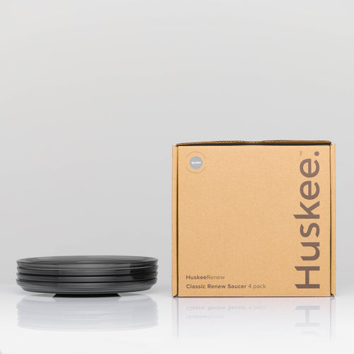 HuskeeRenew - Universal Saucer - 4 Pack - Smoke