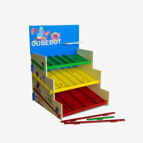 Cubebot - Deluxe Display (Display Only)