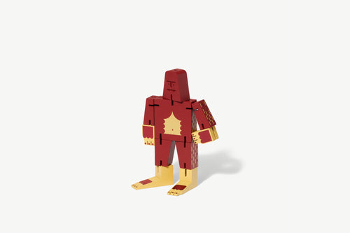 Cubebot - Small - Cryptoid - Sasquatch - Red