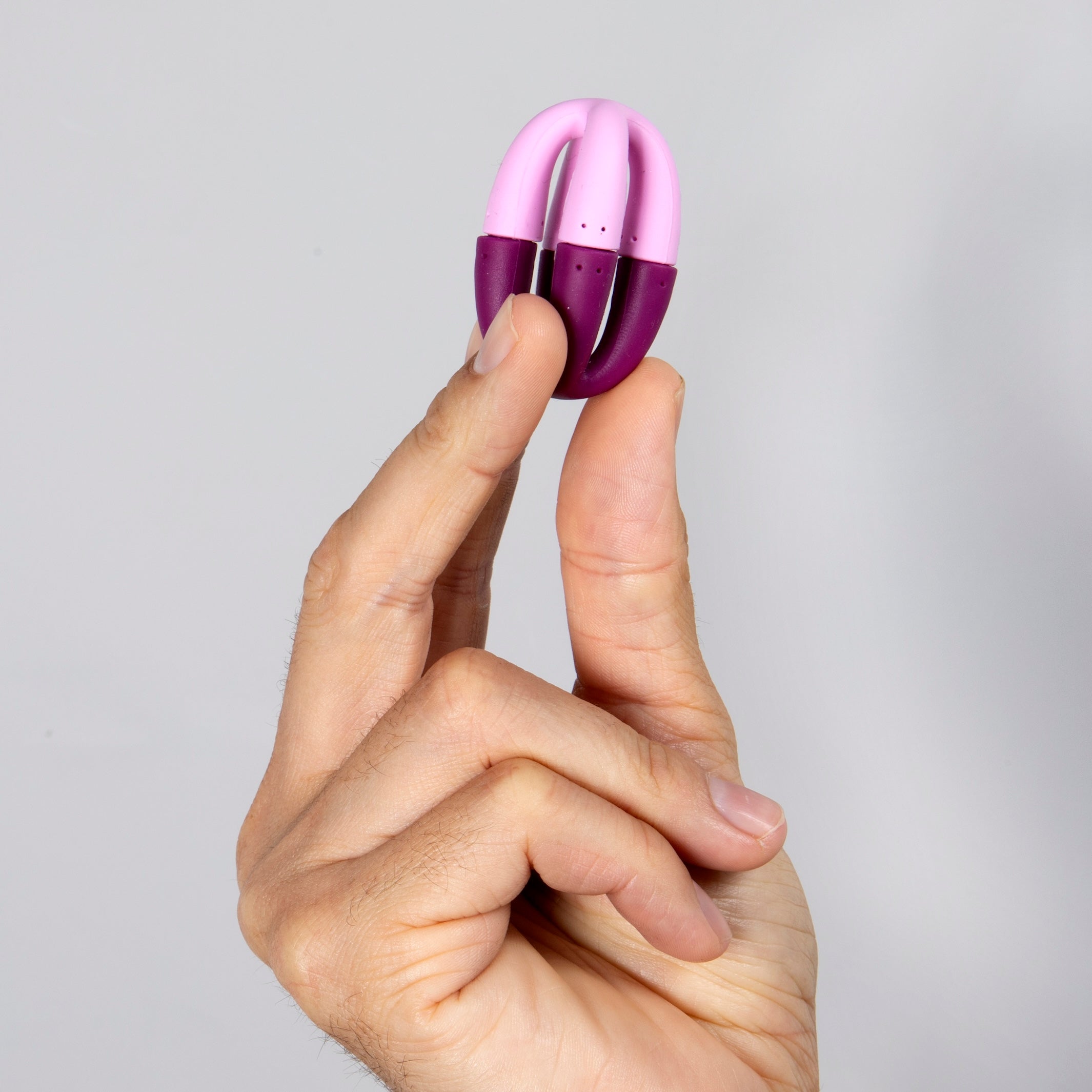 Fleks - Flexible Silicone Fidget Magnets - Mulberry