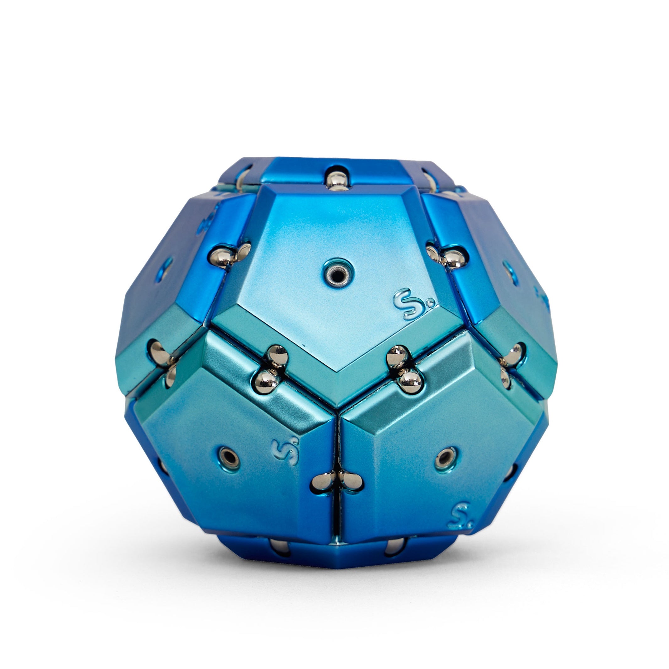 Geoed Sphere Geode - Magnetic Fidget Sphere - Chrome Assorted Case Pack – MOX STUDIO
