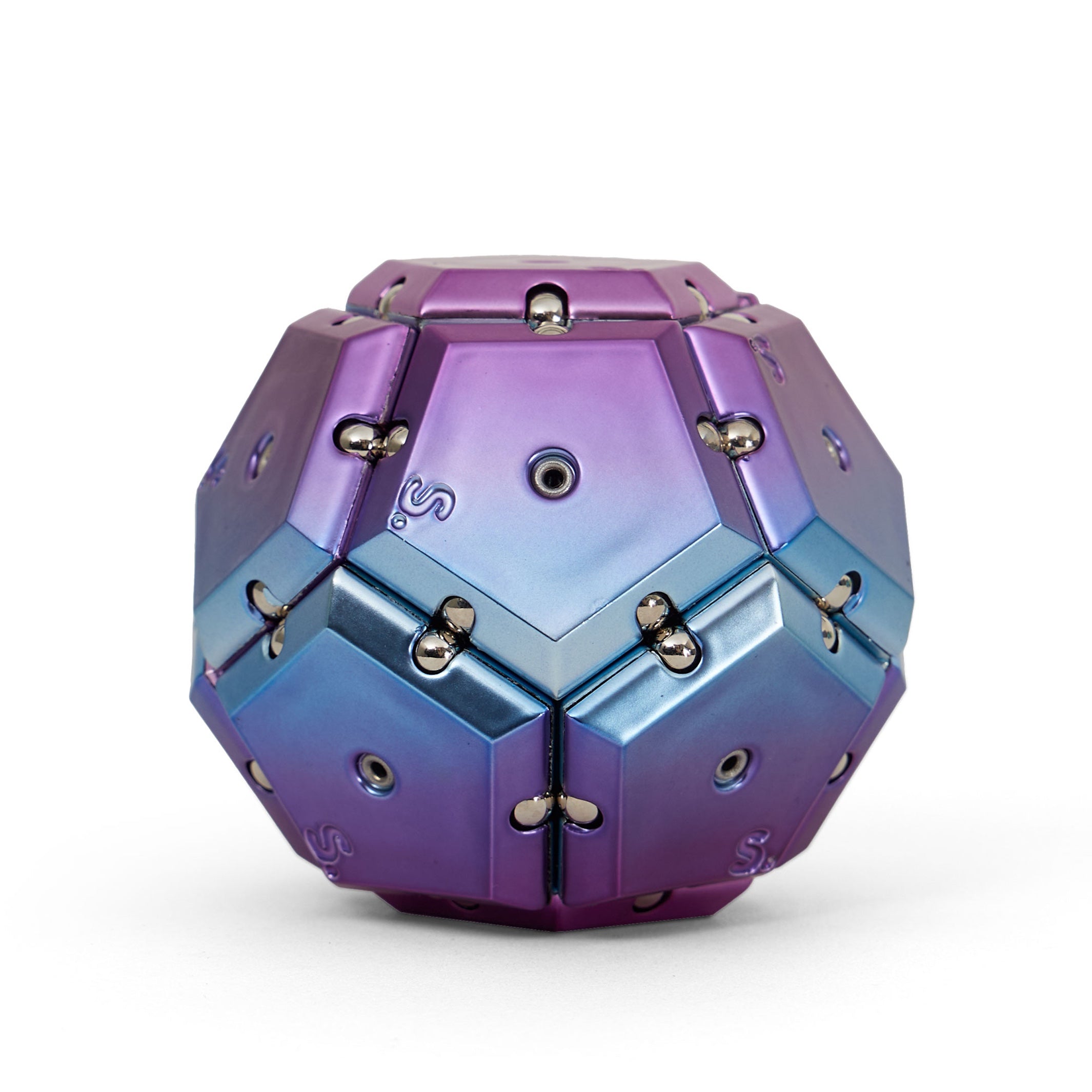 Geoed Sphere Geode - Magnetic Fidget Sphere - Chrome Assorted Case Pack – MOX STUDIO