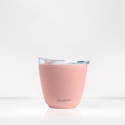 HuskeeSteel & Stopper Lid - 6oz/18cl - Blush