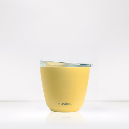 HuskeeSteel & Stopper Lid - 6oz/18cl - Lemon Zest