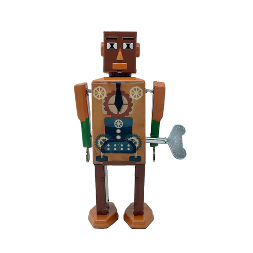 Wind Up Tin Robot - BusinessBot