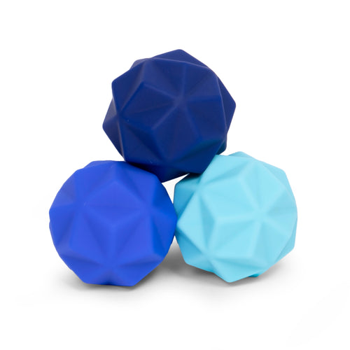 Odds - Soft Silicone Fidget Magnets - Blue Peaks