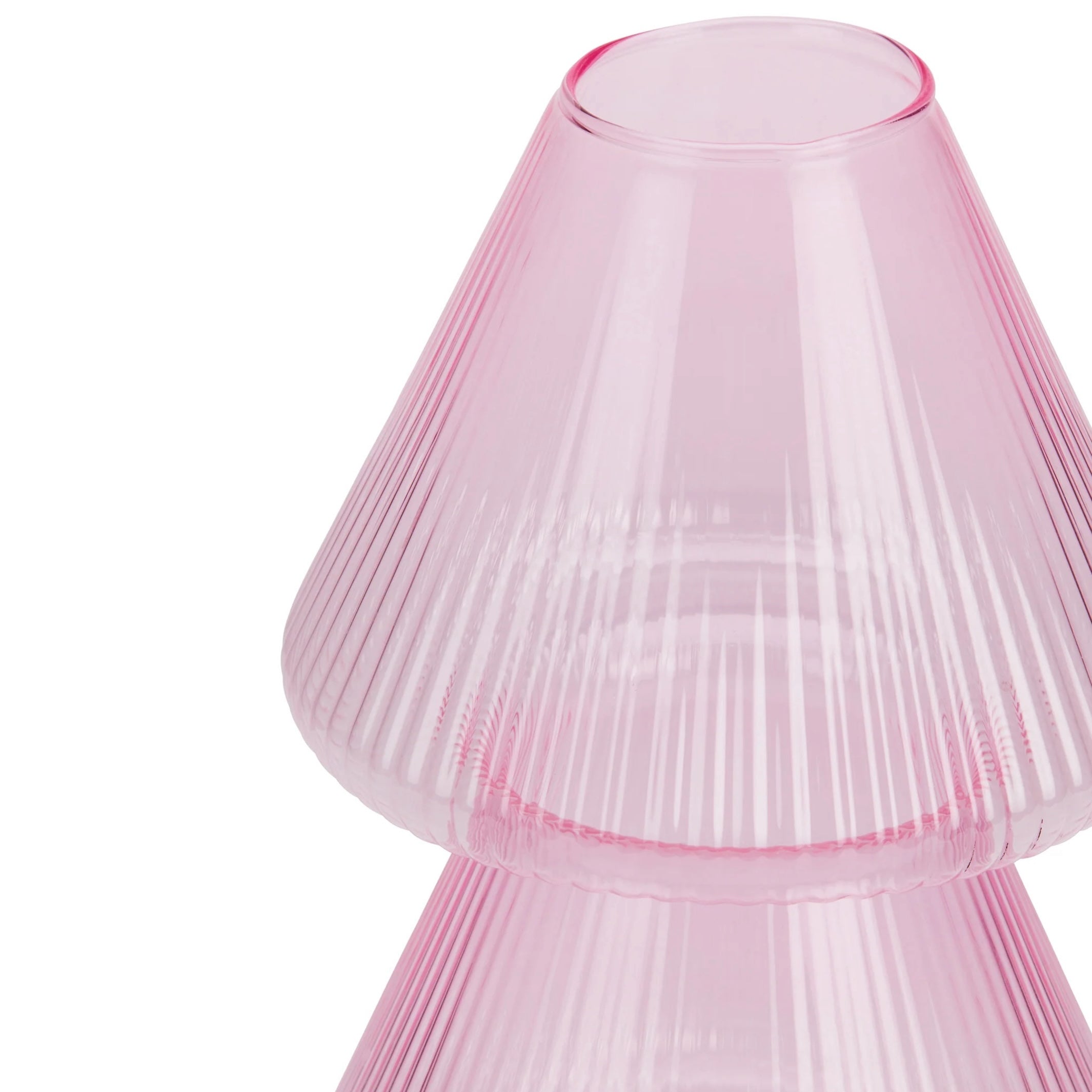 Yinka Ilori Oorun Didun Glass Vase - Pink