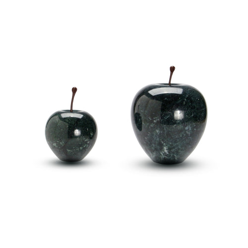 Marble Apple - Large - Jade Green