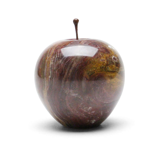 Marble Apple - Large - Brown