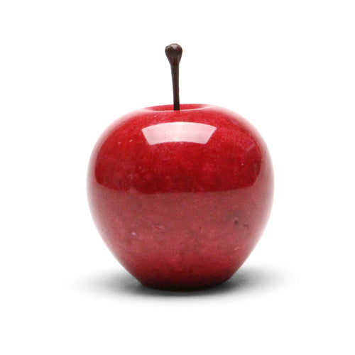 Marble Apple - Small - Red