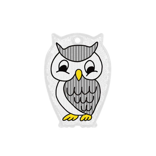Owl Reflector - Grey