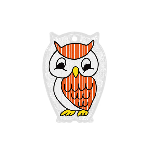 Owl Reflector - Orange