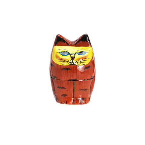 The Enjoy C&D Club Cushion - Cat - Blue