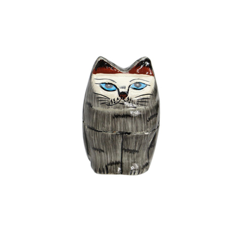 The Enjoy C&D Club Cushion - Cat - Blue