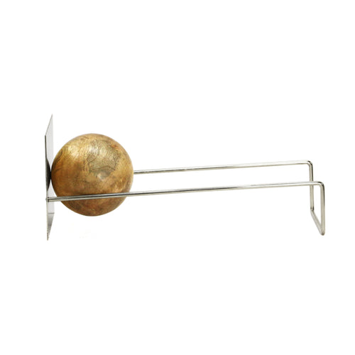 Slope Bookend - Silver