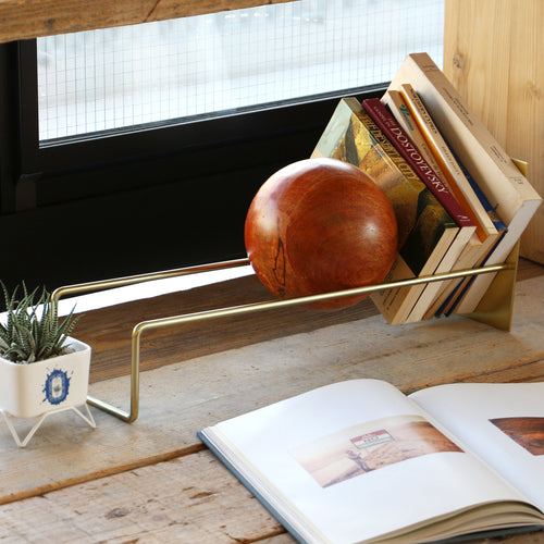 Slope Bookend - Gold