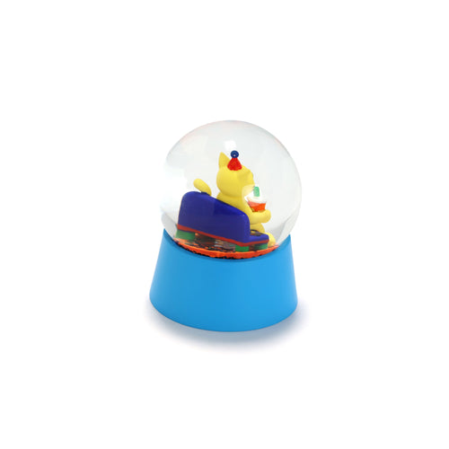 Snow Globe - Everyday Is Party - Cat Yellow