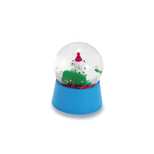 Snow Globe - Everyday Is Party - Dog White