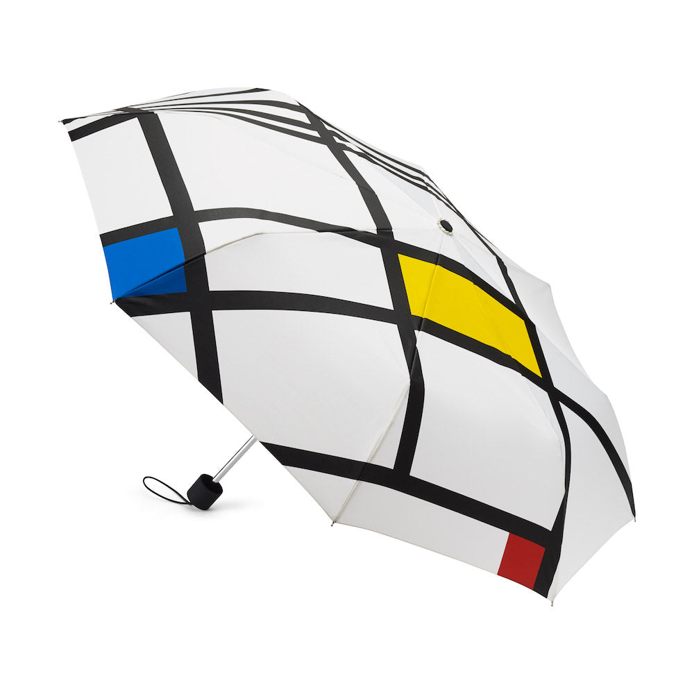 Mondrian White Mini Umbrella