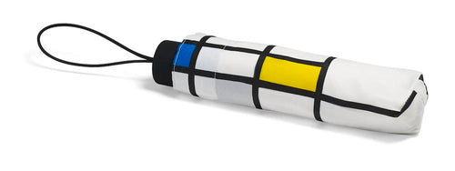 Mondrian White Mini Umbrella