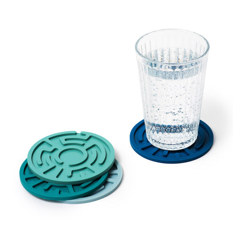 Geo Stacking Coasters - Primary - Set of 6