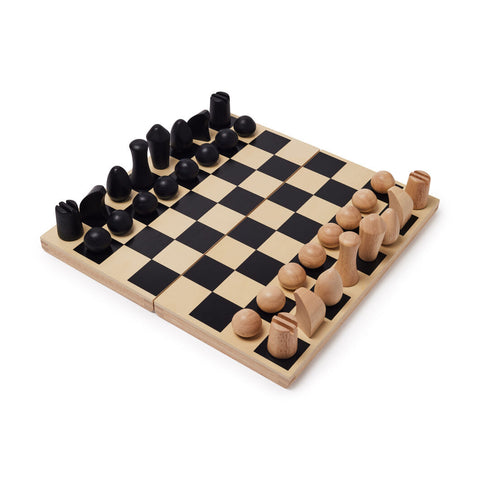 2-in 1 Chess & Checkers Set