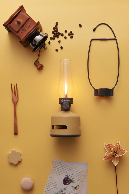 SBAM Mori Mori LED Lantern with Bluetooth Speaker - Garden House - Interismo