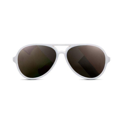 Hipsterkid Classics Aviator Kids Glasses - White (3-6 years)