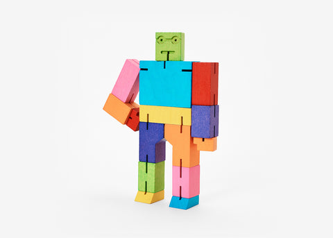 Cubebot - Small - Julien Natural - POP Display 12 pieces