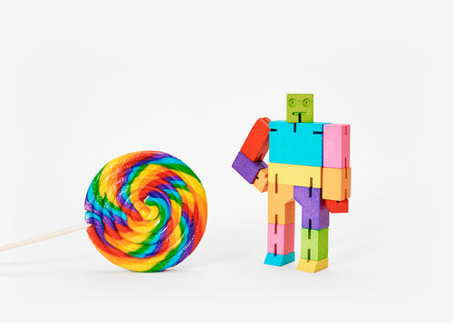 Cubebot - Small - Multicolor