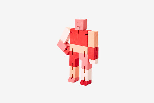 Cubebot - Small - Red Multi