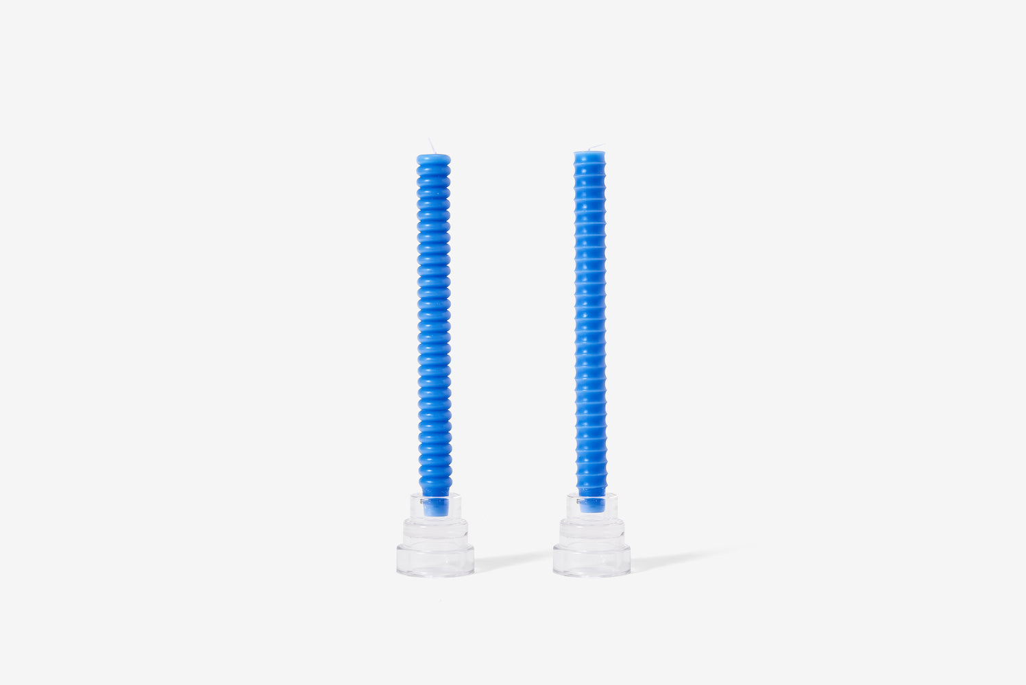 Dusen Dusen Taper Candles - Blue - Set of 2
